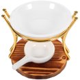 thumbnail image 1 of TEHAUX Unique Wax Warmer Essential Oil Warmer Ceramic For Relaxation Routine 1 Set, 1 of 6