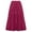 Red, variant on Mnyycxen Women's Lace Embroidery Eyelet Skirts High Elastic Waisted Tiered A-Line Maxi Skirt Flowy Swing Boho Skirts