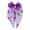 Dark Purple, variant on mgoYE Halloween Hair Bows Clips Cute Pattern Hair Barrettes Long Tail Hairpin Halloween Hair Accessories for Women Party Decoration