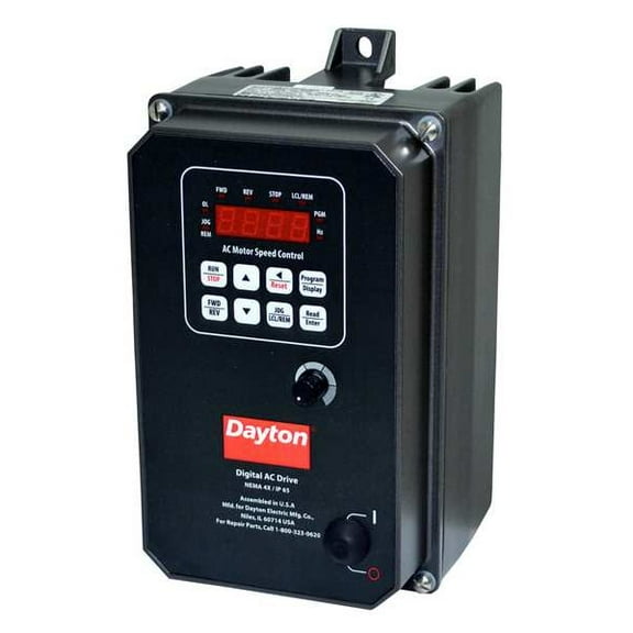 Dayton Variable Freq Drive,1HP,120/208-240V 13E644