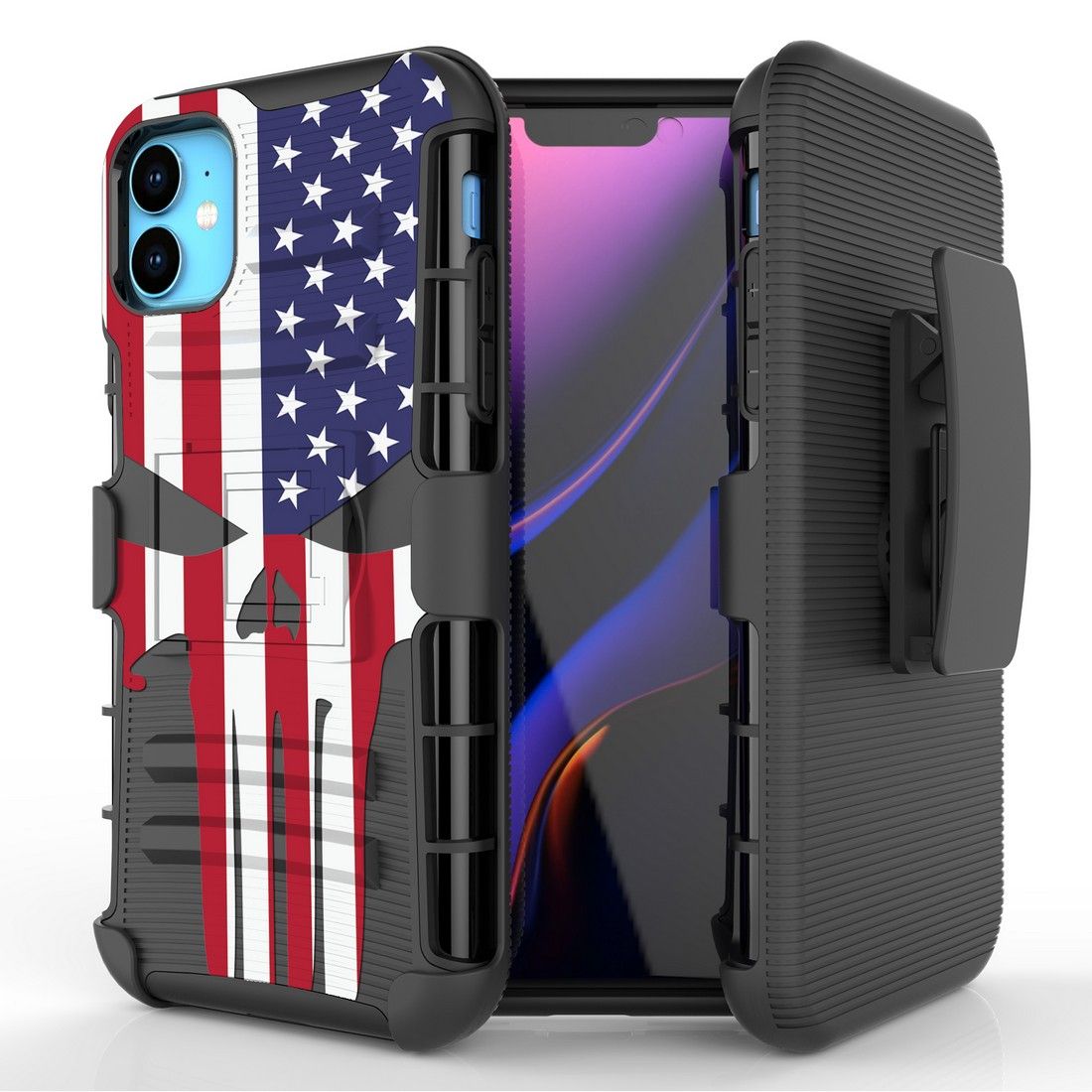Beyond Cell Armor Combo Series for Apple iPhone 11 Case, Heavy Duty