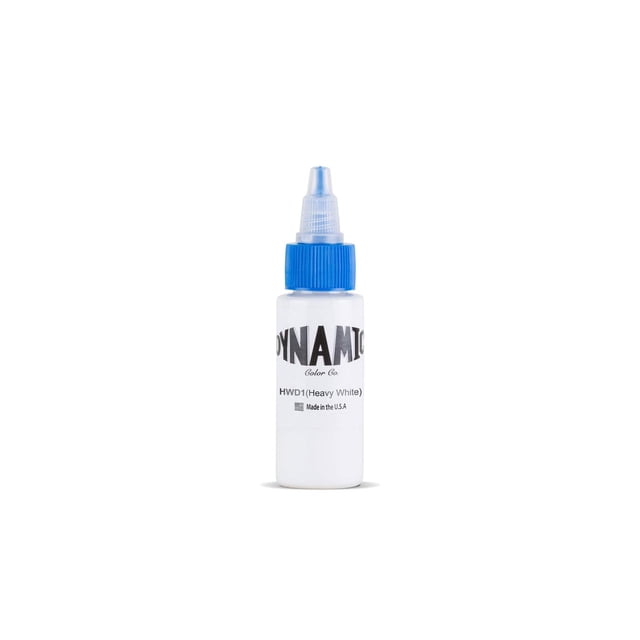 Tinta para tatuajes Dynamic Color Co, blanca pesada, 30 ml, esterilizada, vegana