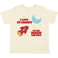 thumbnail image 3 of Inktastic I Love My Grammy to the Moon and Back Boys or Girls Toddler T-Shirt, 3 of 5