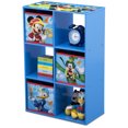 Disney Mickey Mouse 6 Cubby Wood Storage Unit by Delta Children