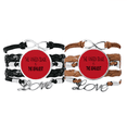 thumbnail image 1 of Bracelet Mode Art Déco Lame Invisible Double Ensemble, 1 of 3