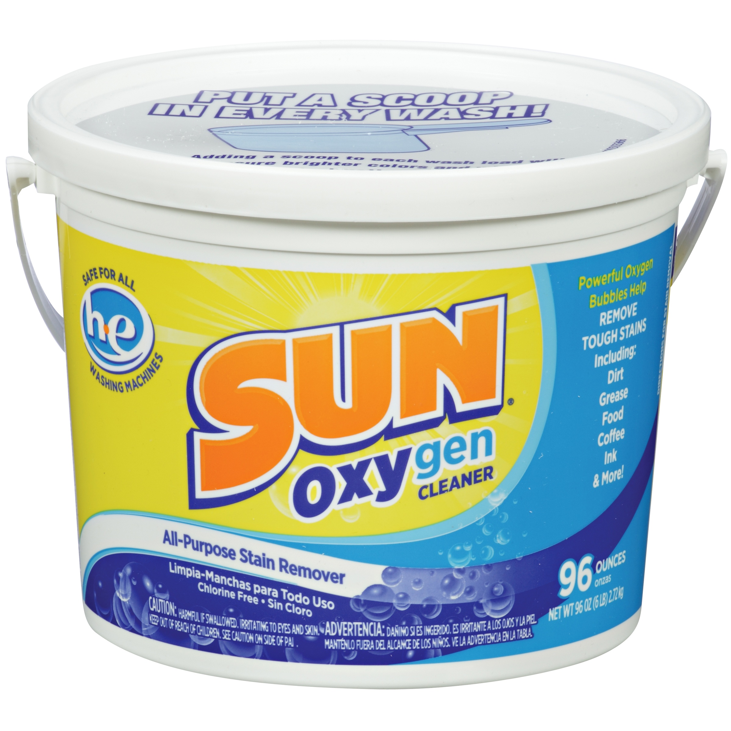 Sun® Oxygen Cleaner 96 oz Pail