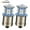 Red, variant on Ruiandsion 1156 LED Bulbs BA15S 6V Car Turn Signal Lights Reverse Lights Tail Lights Lamps, Non-polarity White 2pcs