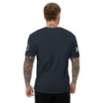 thumbnail image 2 of GODS ARMY men Fitted T-shirt (Midnight Navy, L), 2 of 4