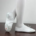 thumbnail image 6 of Ballet Slipper Shoes Stretch Satin Ballerinas Dance Yoga Flats with Pure Ribbons for Girls (Toddler/Little Kid/Big Kid, 6 of 7
