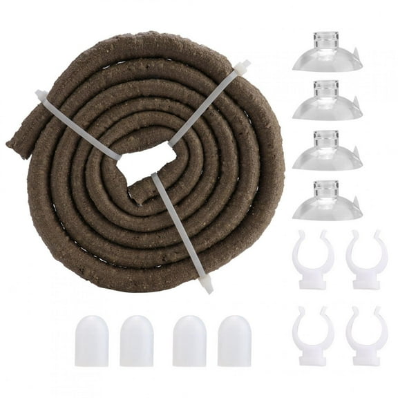 Artificial Reptile Climbing Branch Flexible Jungle 4.92Ft Rattan Long Vine Habitat Decor（L）