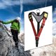 thumbnail image 1 of Arnés De Escalada En Roca Para La Parte Superior Del CuerpoCinturón de soporte de seguridad para el pecho, protección de trabajo cuesta abajo para montañismo y rappel, 1 of 8