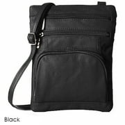 Krediz Genuine Leather Cross Body Handbag - Super Soft Adjustable Shoulder Bag for Women - Regular
