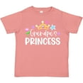 thumbnail image 3 of Inktastic Grandpa's Princess Crown and Flowers Girls Toddler T-Shirt, 3 of 5