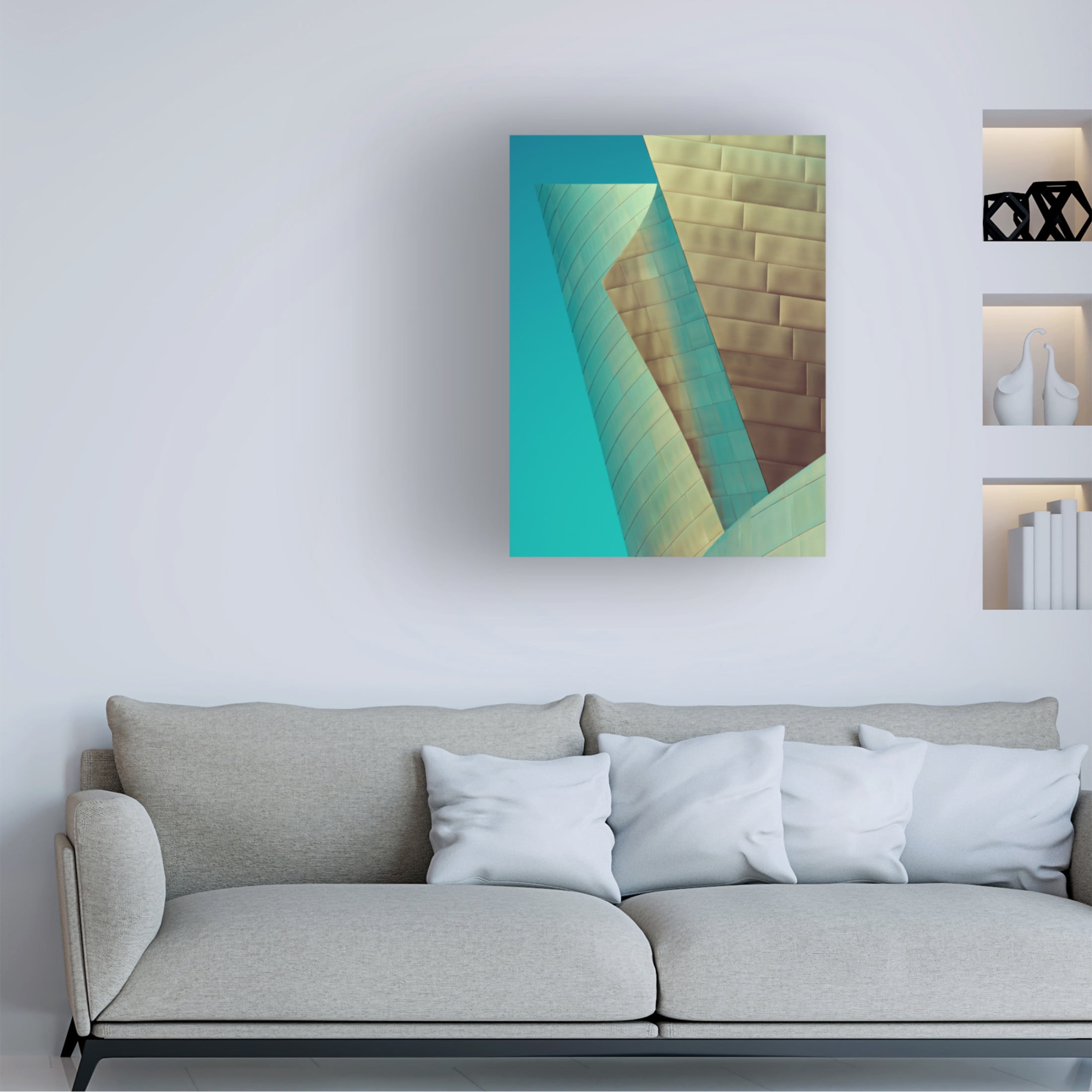 Canvas Wall Art - Mike Kreiten '7 11' Wall Art for Living Room, Bedroom, or Office Décor by Trademark Fine Art - 24 x 32 Inches