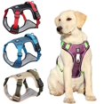 thumbnail image 2 of Pet Harness Reflective Dog Harness Vest Adjustable Safety Lead Straps for Medium Large Dogs French Bulldog Walking Harnesses ShopWise Round, 2 of 10