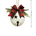 thumbnail image 3 of Giant Christmas Vintage Bells, Fun Christmas Decorations with Bow, Metal Bell Ball Ornaments for Garden/Yard/Patio/Holiday Decor, 3 of 8