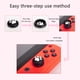 thumbnail image 2 of Tapas de agarre de pulgar con diseño de garra de gato, tapa de joystick para Switch & Lite, cubierta de silicona suave para controlador de interruptor Adepaton 2033440-9, 2 of 9