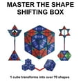 thumbnail image 4 of SHASHIBO Gift Box of 2 - Award-Winning, Patented Fidget Cube w/ 36 Rare Earth Magnets - Extraordinary 3D Magic Cube – Shashibo Cube Magnet Fidget Toy Transforms Into Over 70 Shapes (Wings), 4 of 8