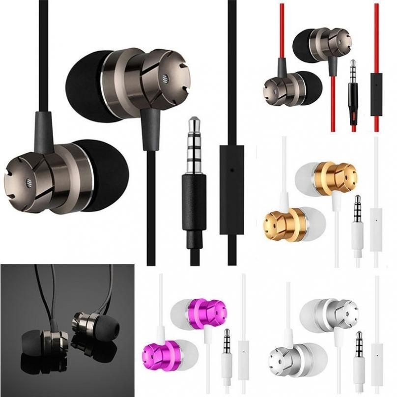 3.5mm In ear Stereo Headphone Headset 