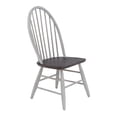 thumbnail image 2 of Farmhouse White 7 Piece Trestle Table Set, 2 of 4