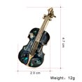 thumbnail image 2 of CHAO Broche de botones de violonchelo negro, botones de alfiler de camisa, imperdible, broches de botones para evitar exposición accidental, para ropa, jeans, decoración de bufandas, 2 of 5