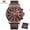 Brown, variant on Men's Watches Watch Men Waterproof Leather Strap Blue erkek kol saati