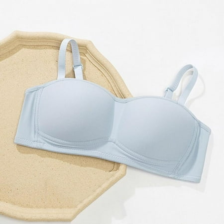 

Fantadool Bras Simple Cute Lightweight Cup Push-up Adjustable One-piece Bra