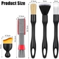 thumbnail image 3 of Car Detailing Brush Set 7 PCS, Car Interior Cleaning Brush Kit with Soft Detail Brushes, Vent Brush and Microfiber Towel for Dashboard, Air Vents, Leather, Wheels, Engine and Exterior, 3 of 7