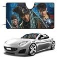 thumbnail image 1 of Descendants 2 Movie Car Windshield Sunshade Umbrella Stylish Foldable Reflective Sun Visor Front Window Cover Protector Accessories, 1 of 8