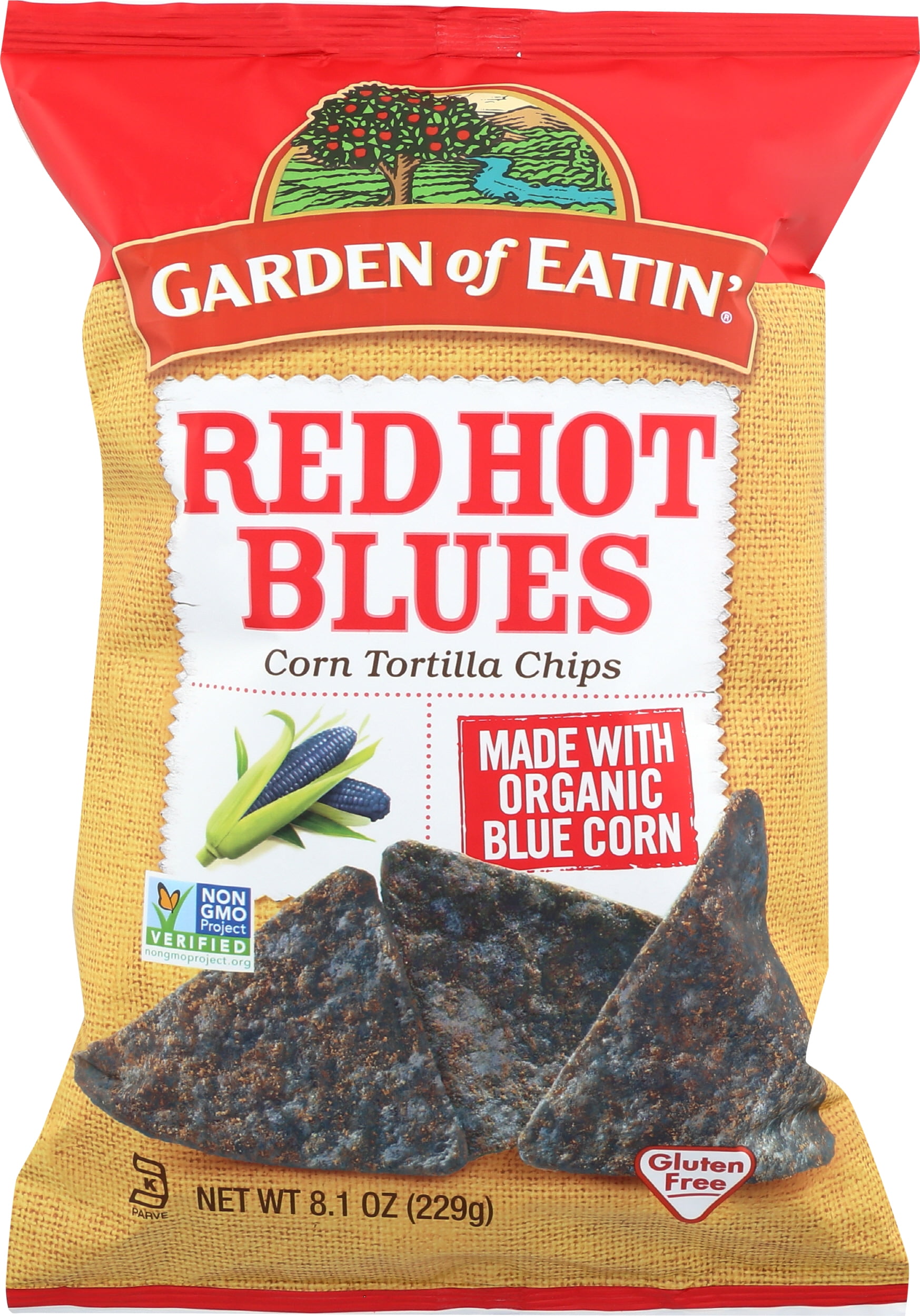 Garden Of Eatin Red Hot Blues Spicy All Natural Tortilla Chips