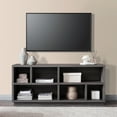 thumbnail image 4 of Evelyn&Zoe Bowman Rectangular TV Stand for TV's up to 65", Burnished Oak, 4 of 7
