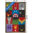 thumbnail image 3 of Marvel Comics - Avengers - Minimalist Grid Wall Poster, 22.375" x 34", Framed, 3 of 3