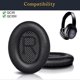 thumbnail image 2 of Replacement Earpads Cushions For Bose Quietcomfort 35 (qc35) & Quiet Comfort 35 Ii (qc35 Ii) Headphones, Ear Pads With Softer Leather, Noise Isolation, 2 of 4