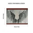 thumbnail image 3 of Autua Angel Wings Gothic Canvas Wall Art - Ready to Hang Home Decor 16x12in, 3 of 6