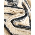 thumbnail image 4 of Unique Loom Mesa Collection Area Rug - Siphon (6' 1" x 9' Rectangle Navy Blue/Ivory), 4 of 7