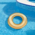 thumbnail image 2 of Pool Central 35" Inflatable Golden Pool Ring Float, 2 of 6