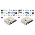 thumbnail image 2 of Becaristey Projection Background Decoration Gift Projection Lamp Easy Be Damaged,Captivate Imagination Plastic S Light Sheets Photo Beige shell type 1 2Set, 2 of 6