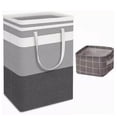 thumbnail image 1 of Cesta de almacenamiento multifuncional de lona, ​​bolsa de almacenamiento de gran capacidad para dormitorio doméstico, 2 uds., 1 of 10