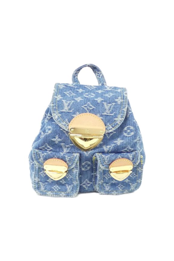 Pre-Owned Louis Vuitton LV Remix (Monogram Denim) Venice M46836 Backpack