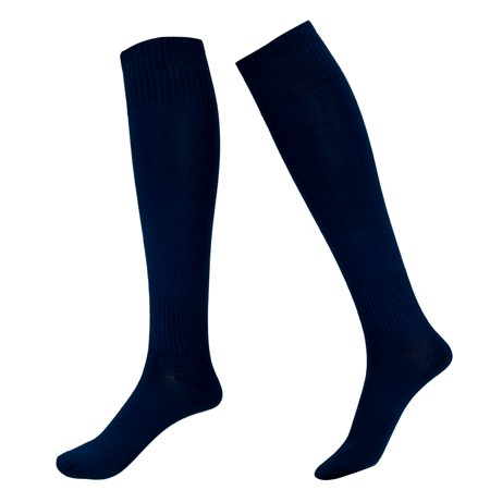 SUNSIOM Mens Football Long Sports Socks Over Knee Soft Warm Solid Color Team Soccer Training High Socks