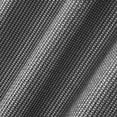 thumbnail image 3 of Mainstays 4 Piece Wave Jacquard Window Curtains Panel Set, Dark Grey, 27.5" W x 84" L, 3 of 6