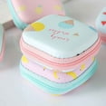 thumbnail image 4 of VONKY Square Mini Cute Headset Box Little Fresh Zipper Children Coin Purse Key Storage Wallet Pouch Bag Gift, 4 of 9