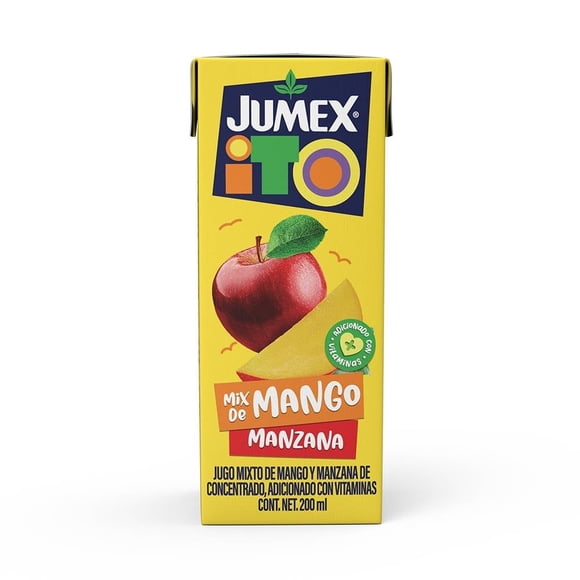 Jugo mixto Jumexito de mango y manzana 200 ml