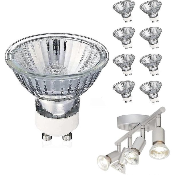 Gu10 35 Watt Halogen Reflector Light Bulb Warm White Dimmable, Gu10 Halogen 35w Halogen Bulbs, Gu10 Dimmable Warm White