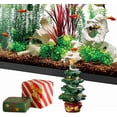 thumbnail image 3 of Decoración artesanal, pecera, acuario, adorno de resina, árbol de Navidad/decoración creativa de paisajismo navideño, 3 of 5