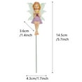 thumbnail image 2 of WHAMVOX Flower Fairy Figurine Stake Ornament Glowing In The Dark Fairy Stake Decor Bonsai Pot Fairy Stake Craft, 2 of 8