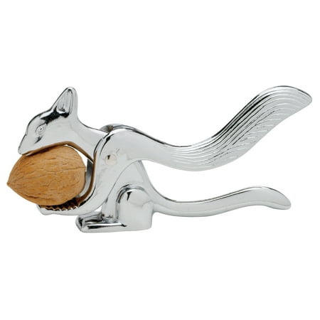 HIC Squirrelly The Nutcracker, Heavyweight Aluminum, 6.125-Inches x 3-Inches