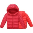 thumbnail image 4 of Esaierr Boys Girls Winter down Cotton Coats for Kids Toddler Teen 1-16Y Winter Hooded Lightweight Warm Cotton Jacket Big Boys Girls down Puffer Jackets, 4 of 7