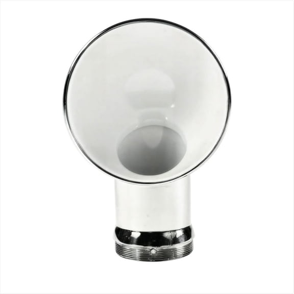 Marine City 3 inch Round Cowl Vent, 304 Stainless Steel, White Finish, Corrosion-Resistant Marine Ventilation Hardware for Boats, Yachts and Ships