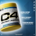thumbnail image 3 of C4 Energy + Aminos Pre Workout Powder, 5g BCAAs & EAAs, Zero Sugar, Icy Blue Razz, 30 Servings, 3 of 6